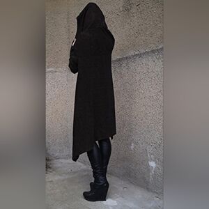 Women's Pullover Hoodie Long Sleeve Oversize Top Shirt Front Pocket Cowl Neck 3X